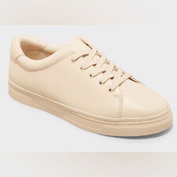 a new day Shoes - Size 9.5 Tan Lace Up Sneakers for women